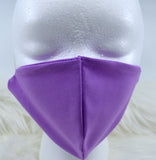 Face Mask | Cotton Mask | Purple Mask | Ladies Mask | Womans Mask | Adult Mask | Reusable Face Mask | Elastic Face Mask | Washable Mask