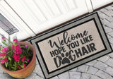 Welcome Mat | Pet Parent Doormat | Funny Door Mat | Dog Door Mat | Welcome Mat | Dog Hair Doormat | Christmas Gift | Custom Door Mat
