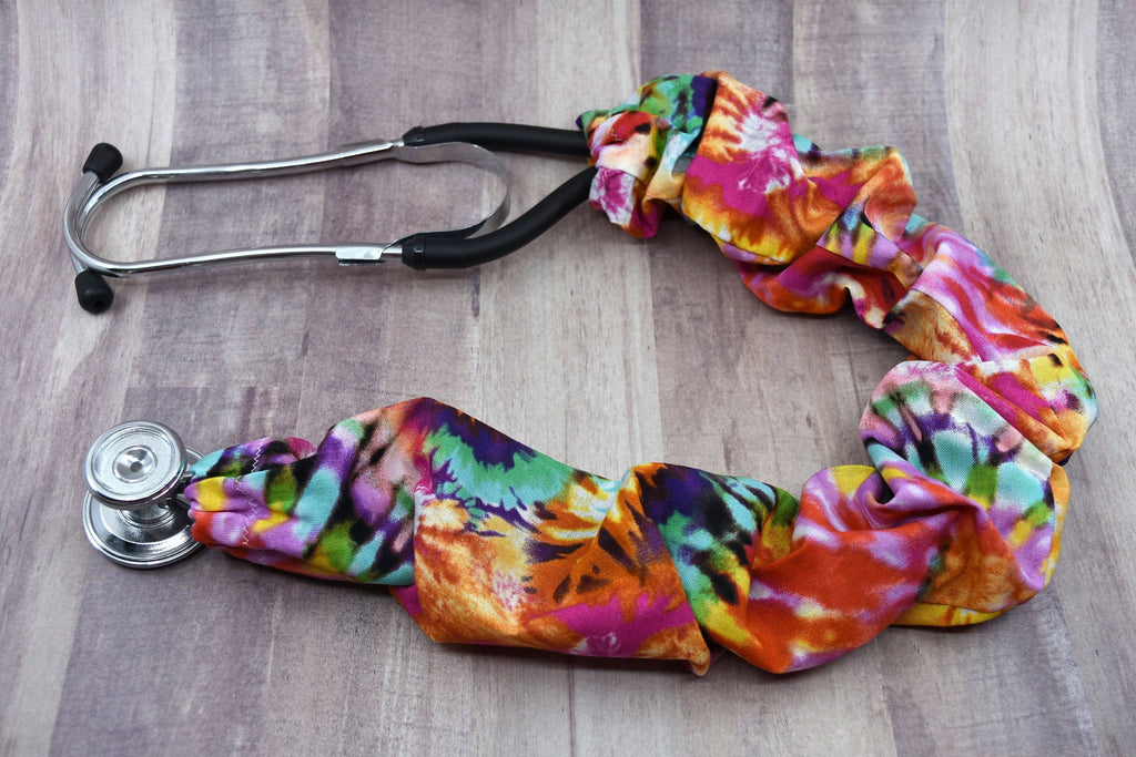 Stethoscope Cover | Tie Dye Stethoscope Cord Cover  | Nurse Gift | Doctor Gift | Stethoscope Sock | Stethoscope Accessories | Tie Dye Cover