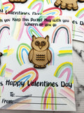 Valentine Cards | Preschool Elementary School Valentines | Non Candy Valentines | Valentine Pocket Hugs | Valentine Gifts | Kids Valentines