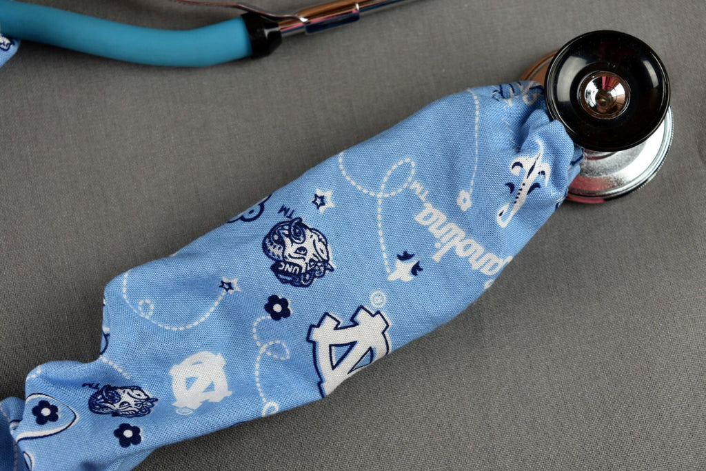 Stethoscope Cover | North Carolina Stethoscope Cord Cover | Stethoscope Sock | Stethoscope Accessories | Stethoscope Sleeve | Nurse Gift |