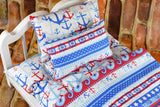 Nautical Doll Bedding for 18 Inch Dolls - Blanket Mattress and More SALE