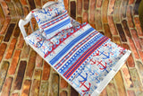 Nautical Doll Bedding for 18 Inch Dolls - Blanket Mattress and More SALE