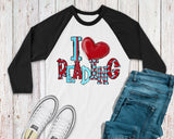 I Love Reading Shirt  Teacher Shirt  Plus Size  Womens  Read Across America T-Shirt