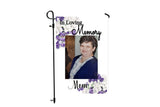 Customized Memorial Garden Flag - Personalized with Photo - Remembrance Gift - 12x18 Size