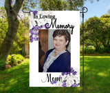 Customized Memorial Garden Flag - Personalized with Photo - Remembrance Gift - 12x18 Size